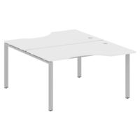 Стол-станция METALL SYSTEM криволинейная на О-образном м/к  БО.РАС-СА-2.2 1400*1835*750